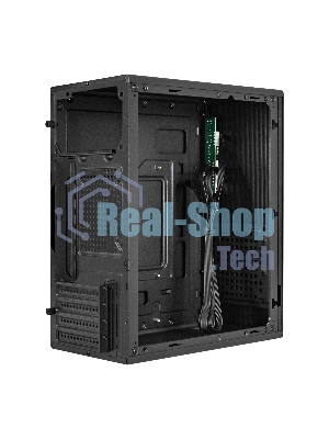 Компьютерный корпус Minitower ExeGate BAA-308MU2 (mATX, без БП, 1хUSB+2хUSB 3.0, HD Audio, черный)