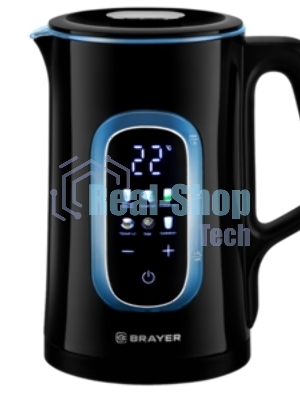 Чайник BRAYER BR6101 1500Вт, 1.5л, черный