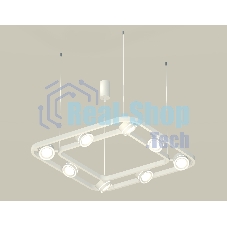 Светильник Ambrella light XB9177151/8 SWH/FR белый песок/белый матовый GX53 (C9177, N8433)