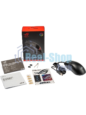 Мышь проводная ASUS ROG Gladius III черный, 19000 dpi, USB, кнопки - 6