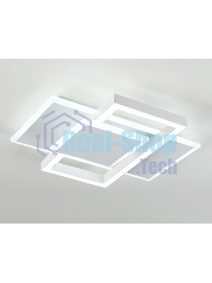 Потолочный светодиодный светильник Ambrella light FA1021/3 WH белый 50W 3000K-6400K 380*345*75 (ПДУ ИК)