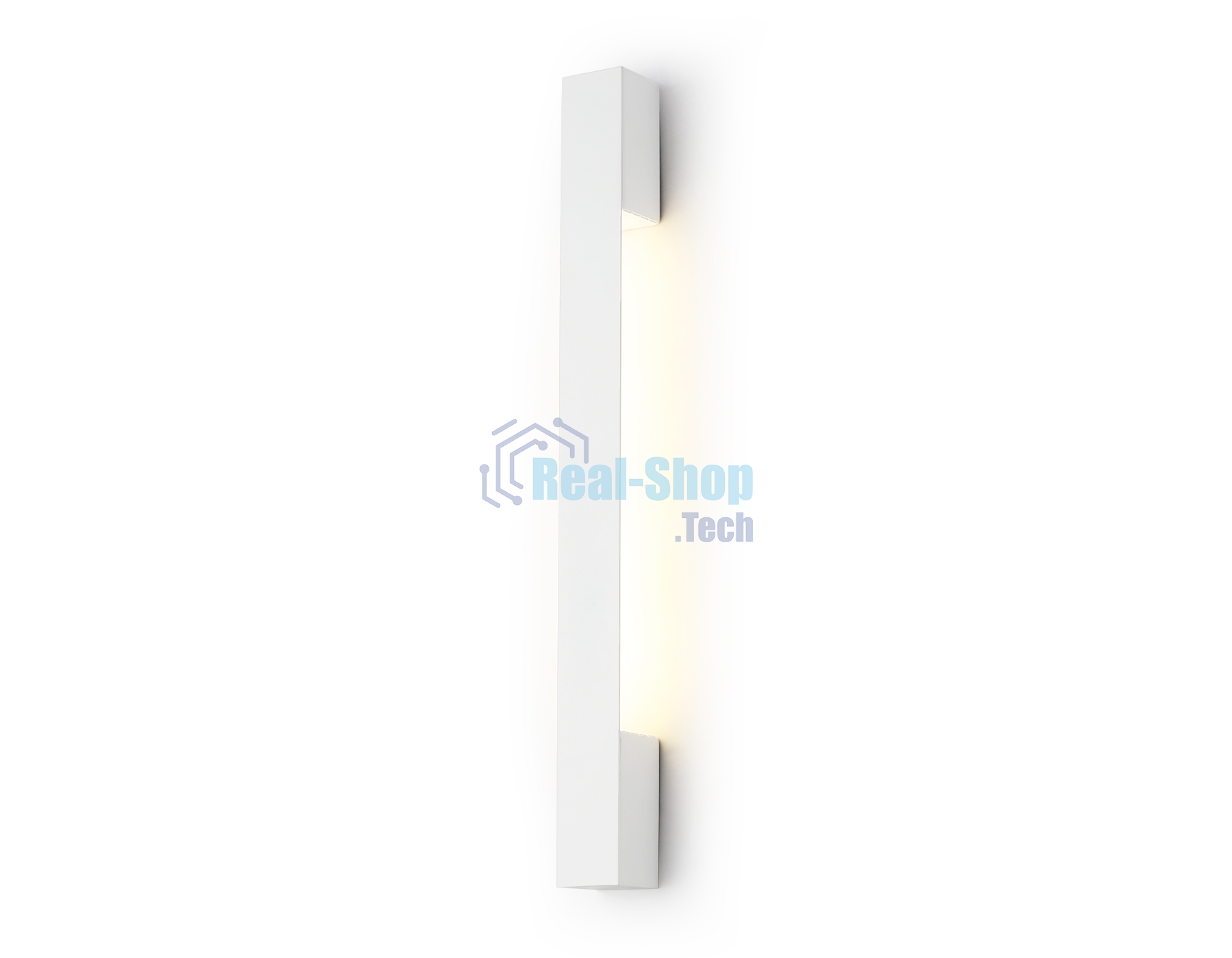 Настенный светодиодный светильник Ambrella light FW4411 SWH белый песок LED 4200K 6W 450*40*35