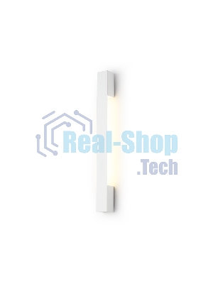 Настенный светодиодный светильник Ambrella light FW4411 SWH белый песок LED 4200K 6W 450*40*35
