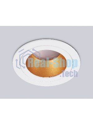 Встраиваемый точечный светильник Ambrella light TN102823 WH/GD белый/золото GU5.3 D92*50