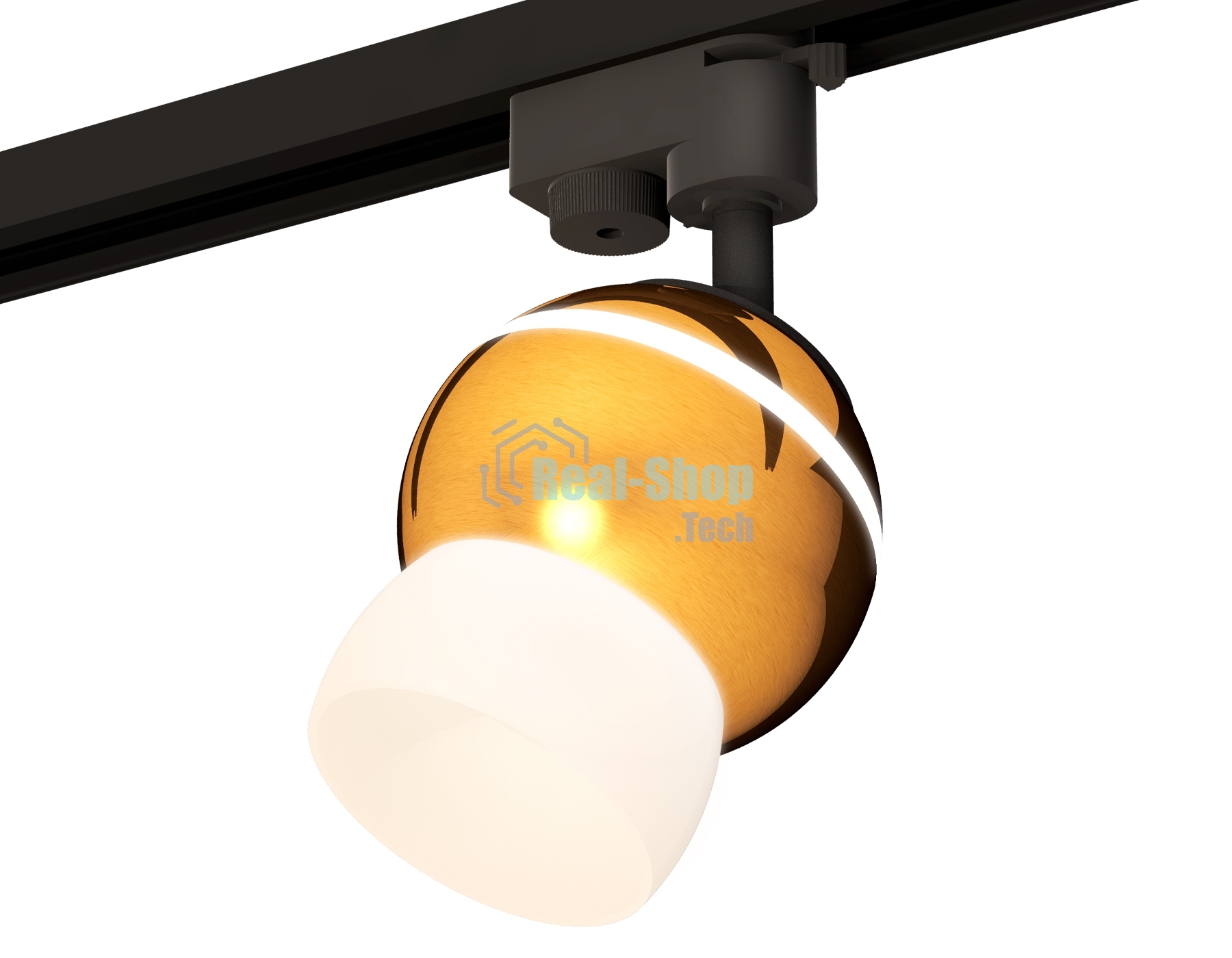 Светильник Ambrella light XT1105008 PYG/SBK/FR золото желтое полированное/черный песок/белый матовый MR16 GU5.3 LED 3W 4200K