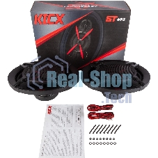 Колонки автомобильные Kicx ST 693 200Вт 92дБ 4Ом 16x24см (6x9дюйм) (ком.:2кол.) коаксиальные четырехполосные