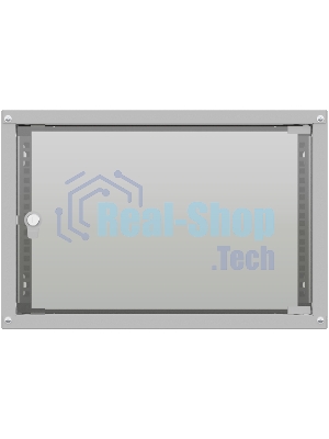 Шкаф коммутационный NTSS LIME (NTSS-WL6U5535GS) настенный 6U 550x350 мм пер. дв. стекл несъемн. бок. пан. 30 кг серый 8.3 кг 110 град. IP20
