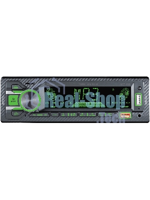 Автомагнитола Digma MCP-515, 1 DIN, Bluetooth, USB Type-A, AUX, пульт ДУ