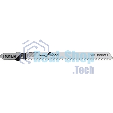 Набор пилок по дереву Bosch T101BR HCS 5пред. (лобзики)