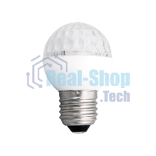 Лампа шар Neon-night e27 9 LED Ø50мм желтая