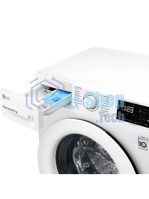 Стиральная машина LG F2V3GS3W белый, загрузка фронтальная 8,5 кг, 1200 об/мин., класс: А
