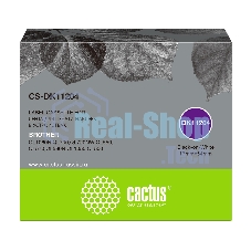 Картридж ленточный Cactus CS-DK11204 черный для Brother P-touch QL-500, QL-550, QL-700, QL-800