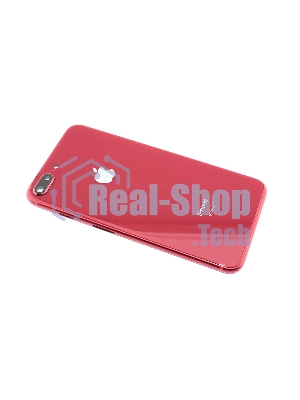 Задняя крышка (корпус) в сборе с рамкой для Apple iPhone 8 Plus красный