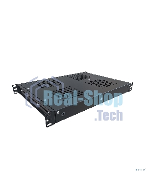 Модуль вентиляторный NTSS (NTSS-FAN4/19T-BL) 4 вент. черный (упак.:1шт)
