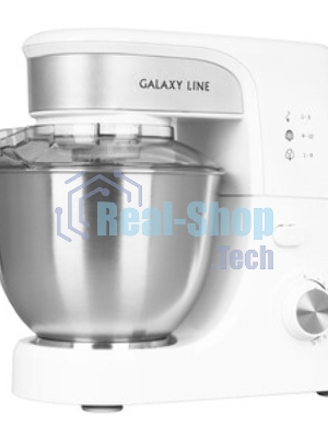 Миксер Galaxy Line GL 2231, белый, планетарный, 700 Вт, 12 скоростей