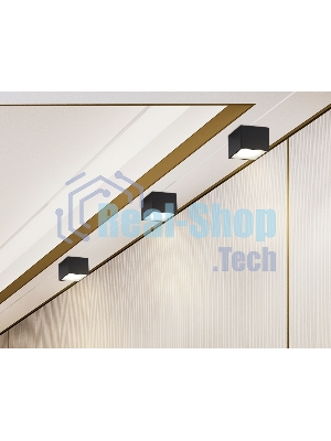 Светильник Ambrella light TN6532 BK черный IP44 GX53 100*100*80