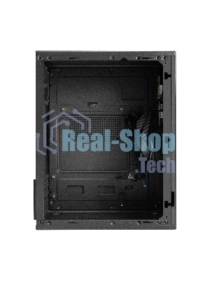 Компьютерный корпус Minitower ExeGate BAA-308MU2 (mATX, без БП, 1хUSB+2хUSB 3.0, HD Audio, черный)