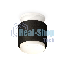 Светильник Ambrella Light XS7511040 SBK/SWH черный песок/белый песок MR16 GU5.3 (N7925, C7511, N7030)