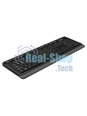 Клавиатура проводная A4Tech Fstyler FKS10, USB, черный/серый