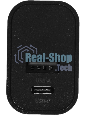 Сетевое зарядное устройство Buro BUWD1 3A PD+QC черный