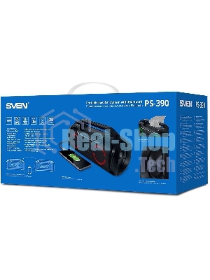 Мобильные колонки SVEN PS-390 2.0 черный