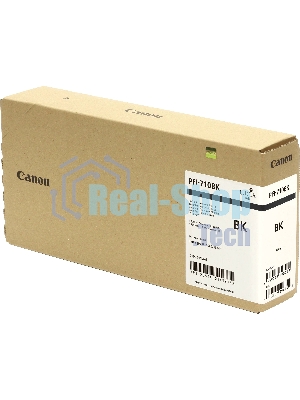 Картридж струйный Canon PFI-710 BK 2354C001 черный (700 мл) для Canon TX-2000/TX-3000/TX-4000