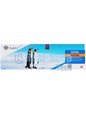 Картридж лазерный G&G NT-CF353A пурпурный (1000 стр.) для HP CLJ Pro MFP M176/M176FN/M177/M177FW
