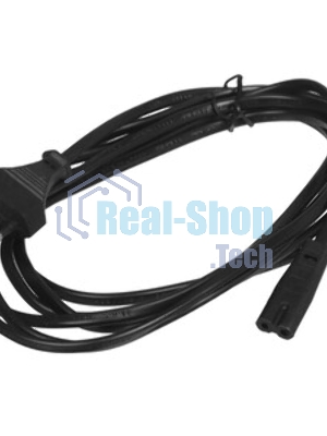 Кабель питания Cablexpert PC-184-VDE-3M, CEE 7/16-C7, 2х0.75мм2, 2.5A, VDE, 3м, черный, пакет
