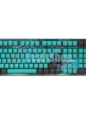 Клавиатура Raskat KM002 UV проводная, USB Type-A, зелёный (UV)