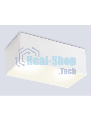Светильник Ambrella light TN6534/2 WH белый IP44 GX53/2 200*100*80