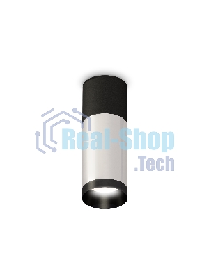 Светильник Ambrella Light XS6325060 PSL/SBK/PBK серебро полированное/черный песок/черный полированноый MR16 GU5.3