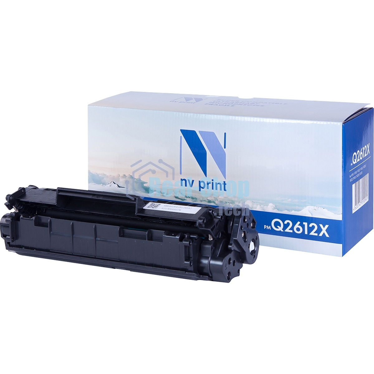 Картридж лазерный NVPrint совместимый HP Q2612X для LJ 1010/1012/1015/1020/1022/3015/3020/3030 (3500k)