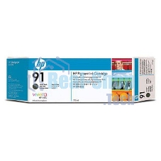 Картридж струйный HP №91 C9464A черный матовый для HP DJ Z6100 (775мл)