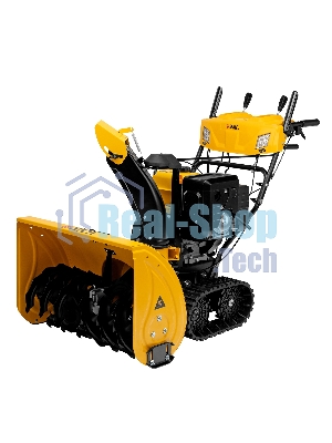 Бензиновая снегоуборочная машина SBL 711DT PRO, 420cc, гусеницы, эл.старт, блок. дифф. Denzel