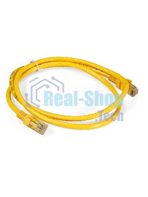 Патч-корд ExeGate UTP-RJ45-RJ45-C6-1M-YL, UTP, cat.6, 1м, желтый