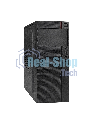 Компьютерный корпус Miditower ExeGate AA-440-AA500 (ATX, AA500 8 см, 2*USB, аудио)