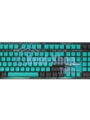Клавиатура Raskat KM002 UV проводная, USB Type-A, зелёный (UV)
