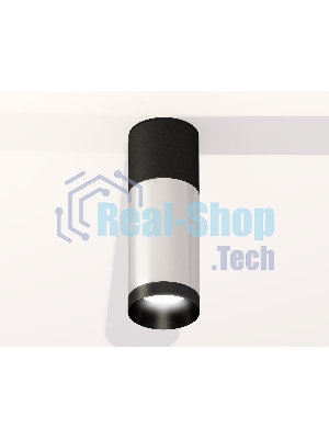 Светильник Ambrella Light XS6325060 PSL/SBK/PBK серебро полированное/черный песок/черный полированноый MR16 GU5.3