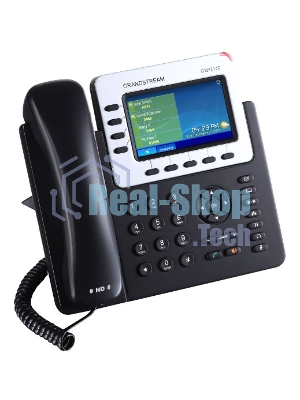 Телефон Grandstream GXP-2140, VoIP 2 Порта Ethernet 10/100/1000, 4 SIP линий, цветной TFT дисплей 480x272, HD Audio