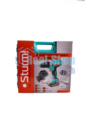 Дрель-шуруповерт Sturm CD3614, 14 В, 2 Ач, 28 Нм, щеточный