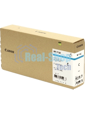Картридж струйный Canon PFI-710 C 2355C001 голубой (700 мл) для Canon TX-2000/TX-3000/TX-4000