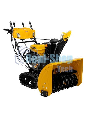Бензиновая снегоуборочная машина SBL 711DT PRO, 420cc, гусеницы, эл.старт, блок. дифф. Denzel
