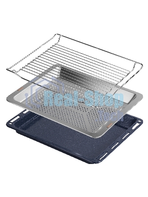 Духовой Шкаф электрический с паром Maunfeld MCMO5016STGB