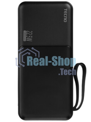 Портативный аккумулятор Tecno OnGO L101 10000mAh 12W 2.4A 2xUSB-A/USB-C черный