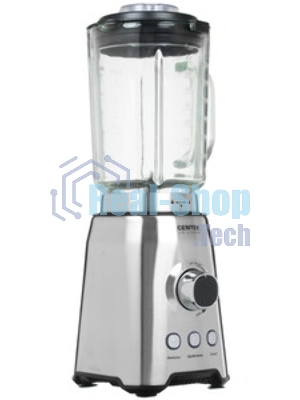 Блендер стационарный Centek CT-1329 серебристый, 2000 Вт, плавная регулировка