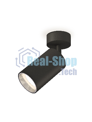Светильник Ambrella Light XM6323003 SBK/PSL черный песок/серебро полированное MR16 GU5.3 (A2210, C6323, N6112)