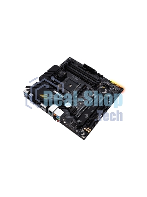 Материнская плата ASUS TUF GAMING B550M-PLUS, AM4, AMD B550, 4xDDR4, 4xSATA, 2xM.2, 1xPCIe 4.0 x16, 1xPCIe 3.0 x16, 1xPCIe x1, 1xHDMI, 1xDP, 1x 2.5Gb LAN, 4xUSB-A 3.2 Gen 1, 1xUSB-A 3.2 Gen 2, 2xUSB-A 2.0, 1xUSB-C 3.2 Gen 2, 5x3.5 мм, 7.1, mATX