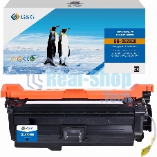 Картридж лазерный G&G GG-CE250X CE250X черный (10500 стр.) для HP CLJ CP3525n/CP3525dn/CP3525X/CP3520/CM3530fs MFP/CM3530 MFP