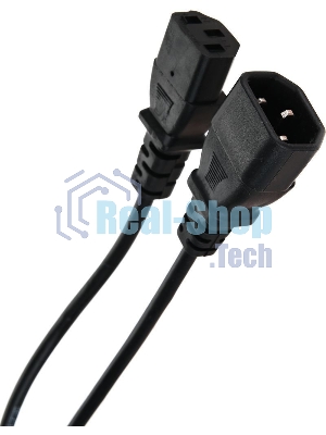 Кабель монитор - компьютер (UPS to устройство) 220V 1.8м VCOM/TELECOM