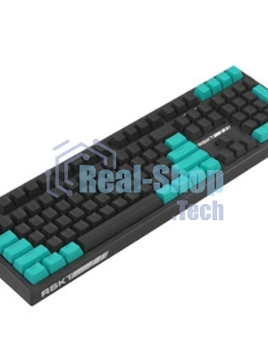 Клавиатура Raskat KM002 проводная, USB Type-A, зелёный